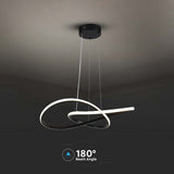 V-Tac Lampa LED Candelabru LED V-Tac SKU-8012 | 20W, 3000K, 2540lm, 50x100cm, Negru