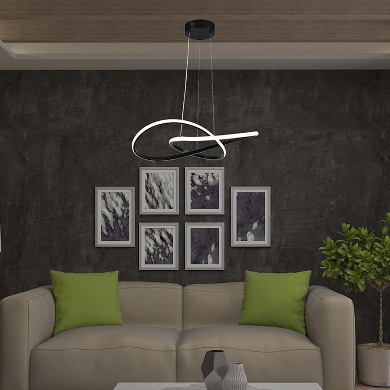 V-Tac Lampa LED Candelabru LED V-Tac SKU-8012 | 20W, 3000K, 2540lm, 50x100cm, Negru