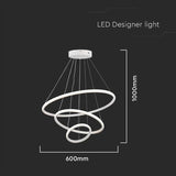 V-Tac Lampa LED Candelabru LED V-Tac SKU-8018 | 32W, 3000K, 3880lm, 60x40x100cm