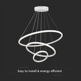 V-Tac Lampa LED Candelabru LED V-Tac SKU-8018 | 32W, 3000K, 3880lm, 60x40x100cm