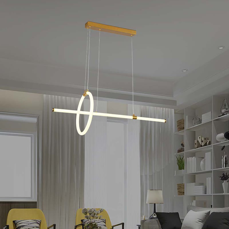 V-Tac Lampa LED Candelabru LED V-Tac SKU-8023 | 16W, 3000K Alb Cald, 1820lm, Auriu, 86x30cm