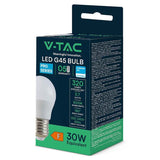 V-Tac Bec LED SMART Bec LED V-Tac SKU-8046 | E27, G45, 3.7W, 4000K, Chip Samsung