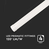 V-Tac Corp iluminat Corp Iluminat LED V-Tac SKU-8049 | 40W, 120cm, 6500K, Alb Rece
