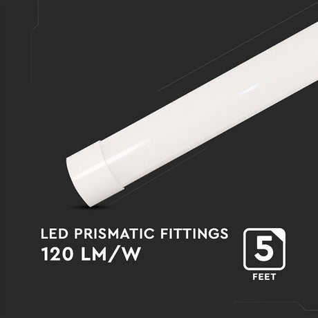 V-Tac CORP ILUMINAT LED 50W 150CM 6500K ALB RECE