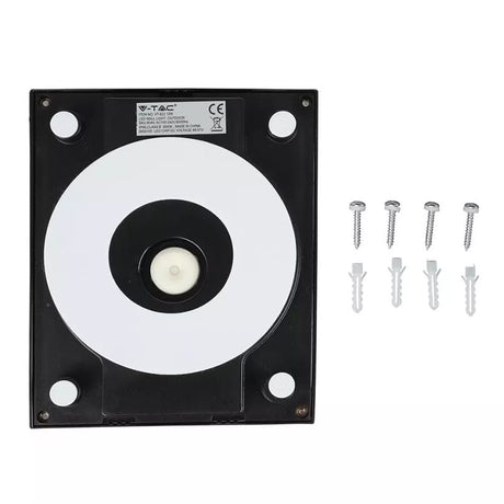 V-Tac Lampa LED Lampa LED V-Tac SKU-8340 | 12W, 3000K Alb Cald, Negru