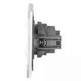V-Tac Priza Priza V-Tac SKU-8379 | 16A, Rama Sticla, Simpla, Alb
