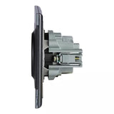 V-Tac Priza Priza V-Tac SKU-8399 | 16A, Rama Sticla, Negru