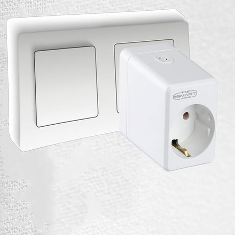 V-Tac Adaptor priza Adaptor Smart V-Tac SKU-8416 | Mini, Wi-Fi Incorporat