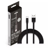 V-Tac CABLU MICRO USB 1M RUBY EDITION - NEGRU