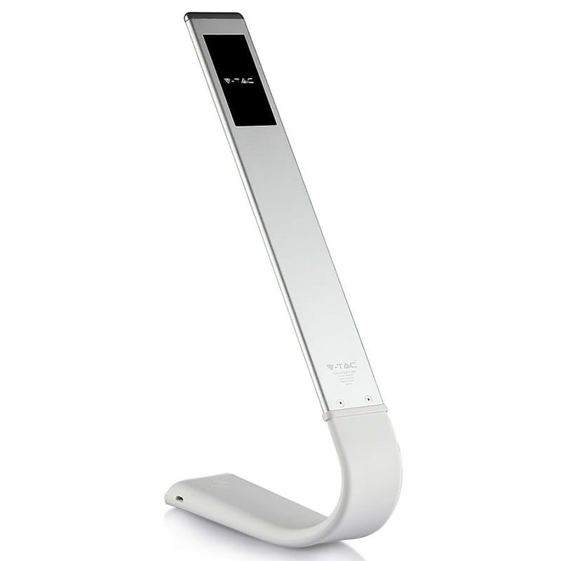 V-Tac Lampă de birou LED V-Tac 3 în 1, flexibilă, reîncărcabilă, dimmer, 6,5W, albă