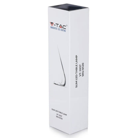 V-Tac Lampă de birou LED V-Tac 3 în 1, flexibilă, reîncărcabilă, dimmer, 6,5W, albă