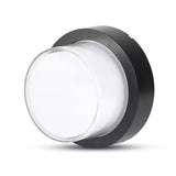 V-Tac LAMPA LED 12W IP65 3000K ALB CALD - NEGRU