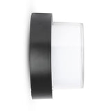 V-Tac LAMPA LED 12W IP65 3000K ALB CALD - NEGRU