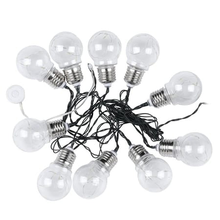 V-Tac GHIRLANDA SOLARA LED 1W X 10 IP44 3000K
