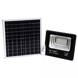 V-Tac Reflector LED Solar V-Tac 20W 4000K Alb Neutru IP65 cu Panou Solar si Baterie 10000mAh, Cablu 5m