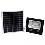 V-Tac Reflector LED Solar V-Tac 20W 4000K Alb Neutru IP65 cu Panou Solar si Baterie 10000mAh, Cablu 5m