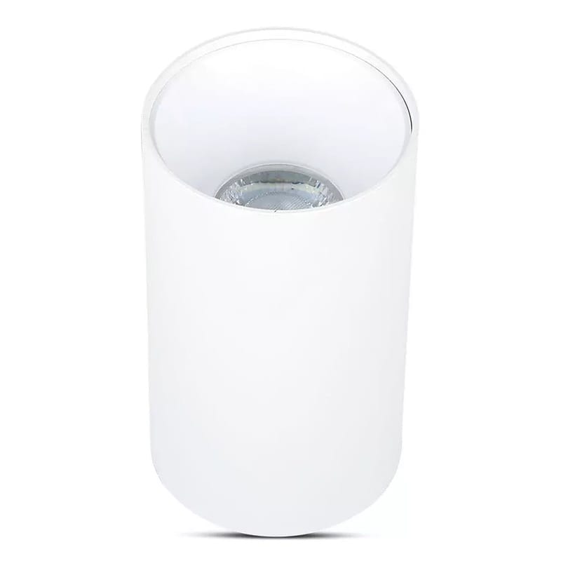 V-Tac CORP ILUMINAT ROTUND CU SOCLU GU10 - ALB