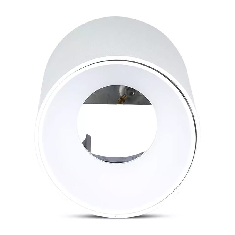 V-Tac CORP ILUMINAT ROTUND CU SOCLU GU10 - ALB