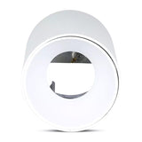 V-Tac CORP ILUMINAT ROTUND CU SOCLU GU10 - ALB