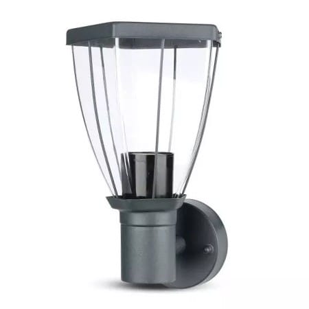 V-Tac LAMPA DE GRADINA MONTAJ PERETE SOCLU E27 - NEGRU