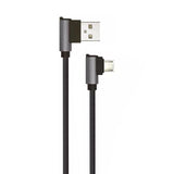 V-Tac CABLU MICRO USB 1M DIAMOND EDITION - NEGRU