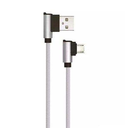 V-Tac CABLU MICRO USB 1M DIAMOND EDITION - ARGINTIU