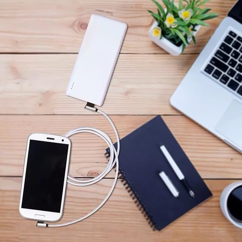 V-Tac CABLU MICRO USB 1M DIAMOND EDITION - ARGINTIU