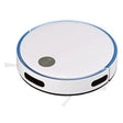 V-Tac Robot aspirator V-Tac cu telecomandă, navigare inteligentă, încărcare automată, filtru HEPA, 800Pa, alb/albastru