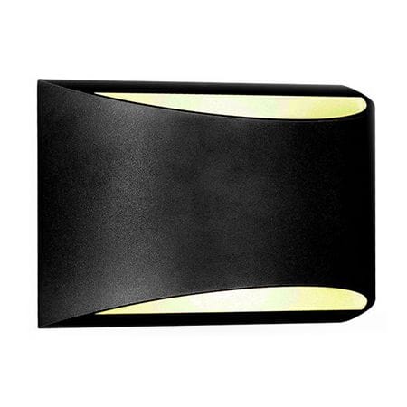 V-Tac LAMPA DE PERETE LED 10W  IP54 4000K ALB NEUTRU - NEGRU