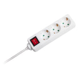 V-Tac PRELUNGITOR 3 CAI CU INTRERUPATOR 5M( 3G1.5MM2) ALB