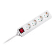 V-Tac PRELUNGITOR 4 CAI CU INTRERUPATOR 1.5M( 3G1.5MM2) ALB