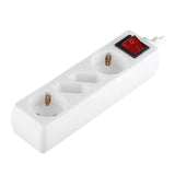 V-Tac PRELUNGITOR 4 CAI CU INTRERUPATOR 1.5M( 3G1.5MM2) ALB