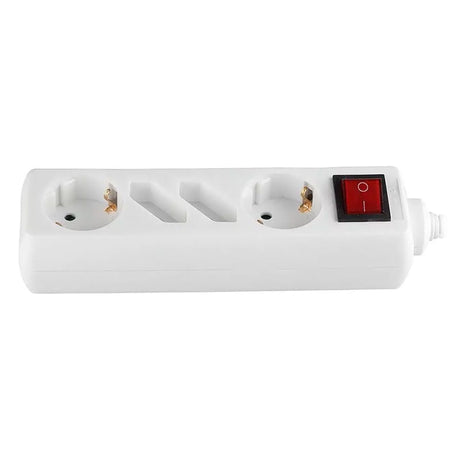 V-Tac PRELUNGITOR 4 CAI CU INTRERUPATOR 1.5M( 3G1.5MM2) ALB