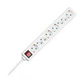 V-Tac PRELUNGITOR 8 CAI CU INTRERUPATOR 1.5M( 3G1.5MM2) - ALB