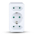 V-Tac ADAPTOR 3 PRIZE 2X2.5A SI 1X16A MAX 3680W