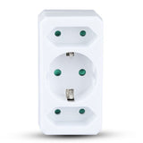 V-Tac ADAPTOR 3 PRIZE 2X2.5A SI 1X16A MAX 3680W