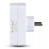 V-Tac ADAPTOR 3 PRIZE 2X2.5A SI 1X16A MAX 3680W