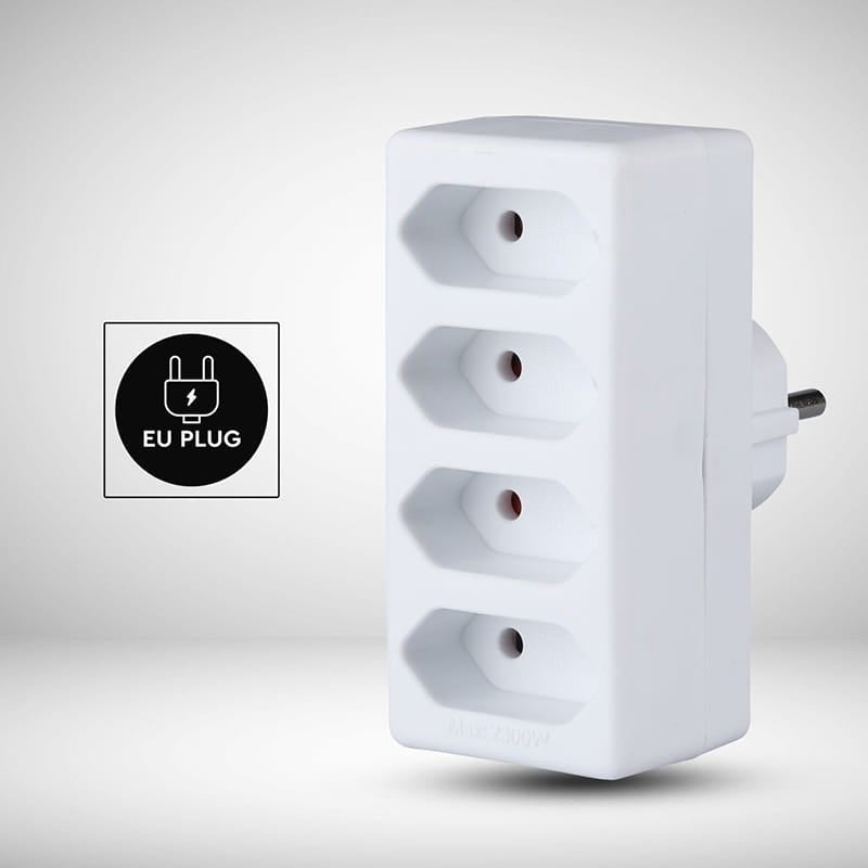 V-Tac ADAPTOR 4 PRIZE 4X2.5A MAX 2300W