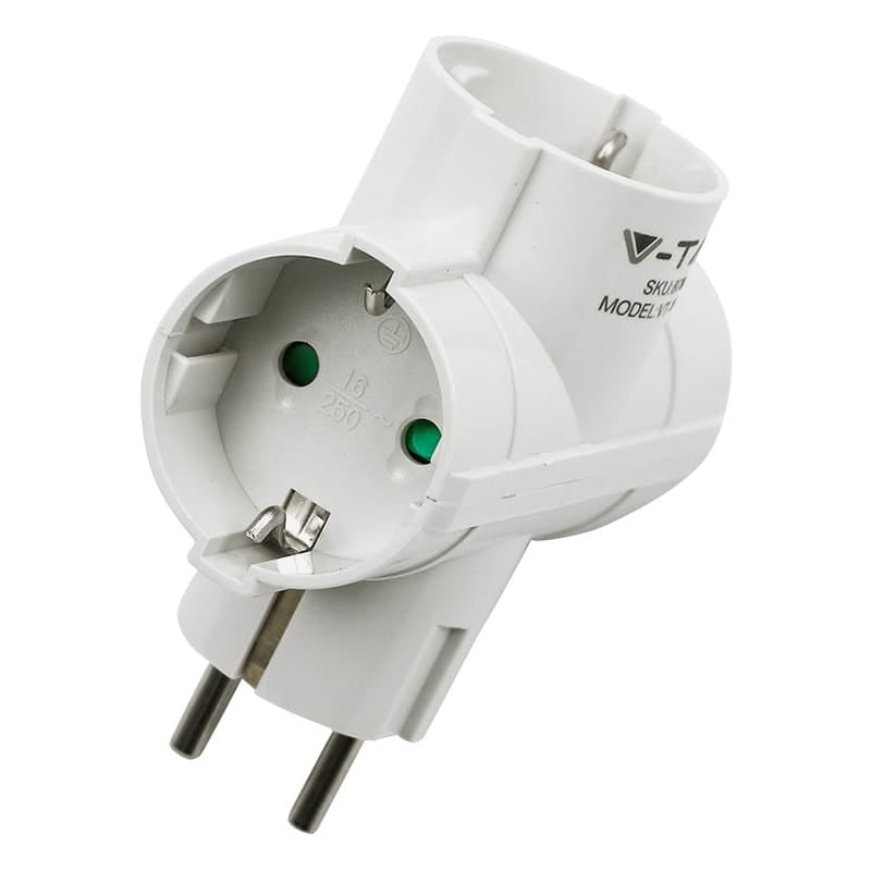 V-Tac ADAPTOR 3 PRIZE 3X16A MAX 3680W