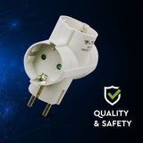 V-Tac ADAPTOR 3 PRIZE 3X16A MAX 3680W