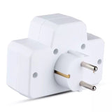 V-Tac ADAPTOR 3 PRIZE CU INTRERUPATOR 2X2.5A SI 1X16A MAX 3680W