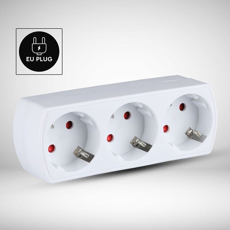 V-Tac ADAPTOR 3 PRIZE 3X16A MAX 3680W