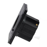 V-Tac PRIZA SMART SIMPLA 16A CU RAMA DIN STICLA , NEGRU