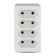 V-Tac ADAPTOR 4 PRIZE 4X2.5A MAX 2300W