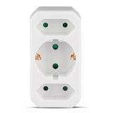 V-Tac ADAPTOR 3 PRIZE 1X16A 2x2.5A MAX 3500W