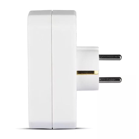 V-Tac ADAPTOR 3 PRIZE 1X16A 2x2.5A MAX 3500W