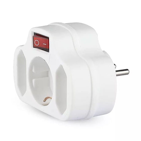 V-Tac ADAPTOR 3 PRIZE CU INTRERUPATOR 3X16A MAX 3500W