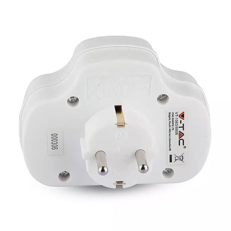 V-Tac ADAPTOR 3 PRIZE CU INTRERUPATOR 3X16A MAX 3500W