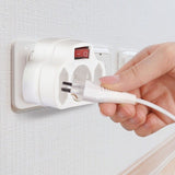 V-Tac ADAPTOR 3 PRIZE CU INTRERUPATOR 3X16A MAX 3500W