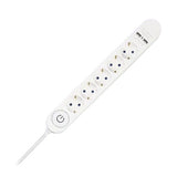 V-Tac PRELUNGITOR 5 CAI CU INTRERUPATOR + 2USB 3M(3G1.5MM2)